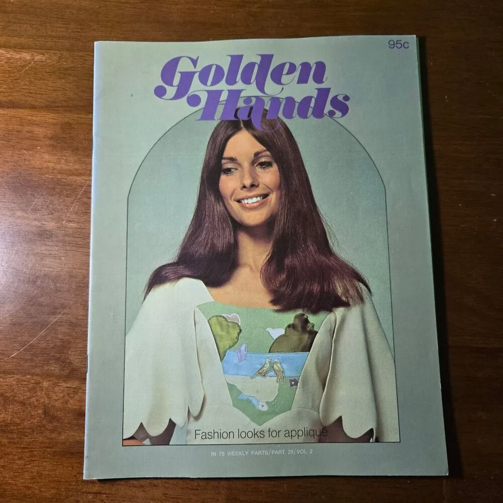 Golden Hands weekly magazine Part 21-25 Vol 2 Knitting Dressmaking Needlecraft